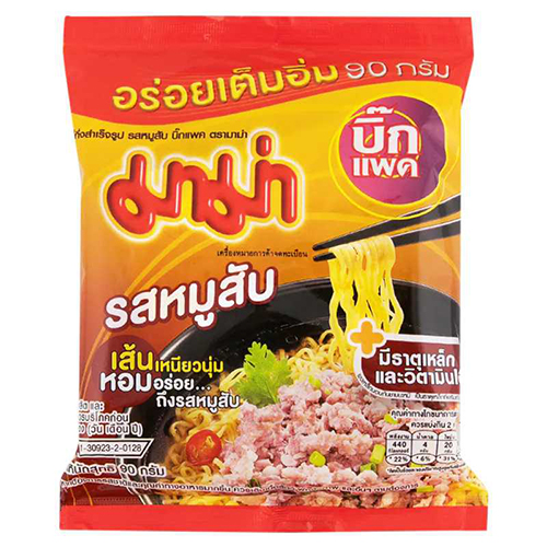 ®Mama Instant Noodles Minced Pork Flavour Big Pack 95g