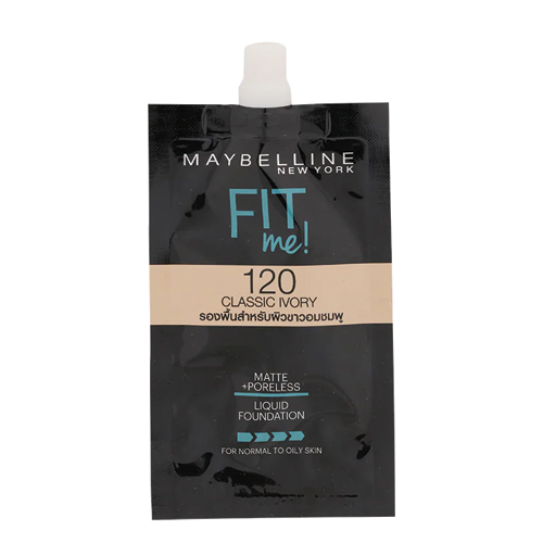 Maybelline Fit Me Matte+Poreless Foundation SPF22 120 Classic Ivory 5ml