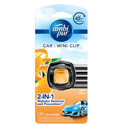 Ambi pur Car Mini Clip Air Freshener Light Citrus 2.2ml / (단위)