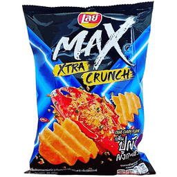 I1 Lay's Max Ridged Potato Chips Crab Curry Flavor 48g / (件)